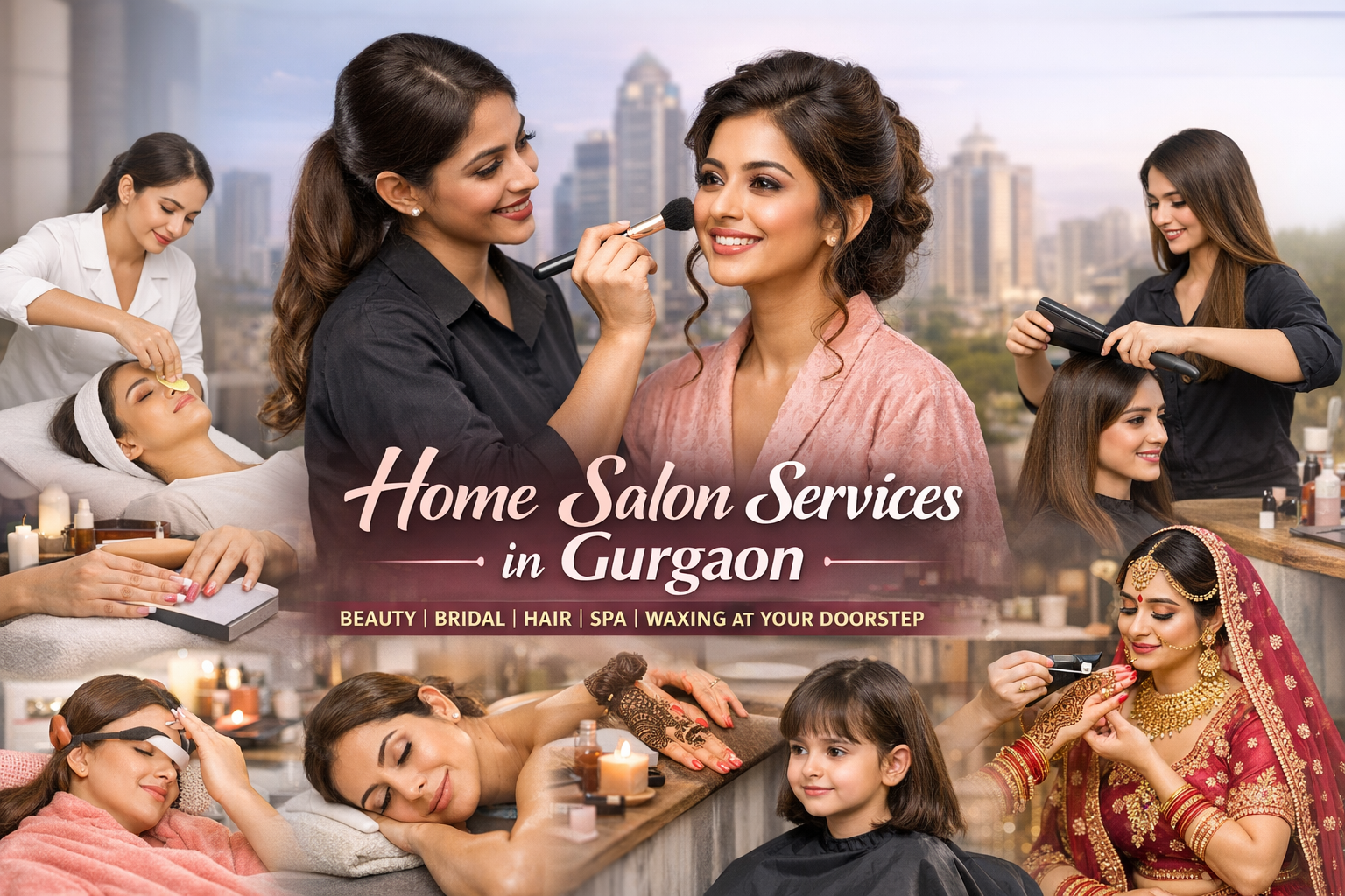 Home Salon Services in Gurgaon – Premium Beauty Services at Your Doorstep